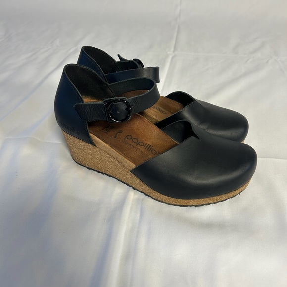 Birkenstock Papillio Mary Wedge Sandals, size 39. - Picture 7 of 10